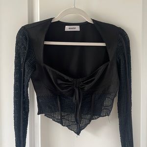 Danielle Guizo Swirl Archangel Top sz Small